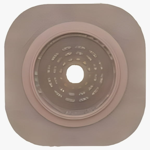 New Image 2-piece Cut-to-fit Flat Flexwear (standard Wear) Skin Barrier 1-3/4" Opening, 2-1/4" Flange Size Part No. 14203 (5/box)
