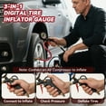 thumbnail image 5 of Digital Tire Inflator with Pressure Gauge, 0-220 PSI Tire Gauge with Air Compressor Accessories,0.1 PSI Resolution,Air Pressure Gauge for Cars, RV ,Motorcycle,Bicycle., 5 of 7