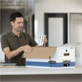 thumbnail image 5 of Bankers Box 12 Pack Stor/File Medium-Duty Storage Boxes, String and Button And Built-In Handles, FastFold, Letter Size, 24" x 12" x 10", 5 of 9