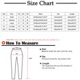 thumbnail image 3 of LEBONYARD Womens Casual Wide Leg Pants High Waisted,Women's Casual Trousers Printing Drawstring Pants Waist Long Pants Sweatpants with Pocket Multicolor M, 3 of 7