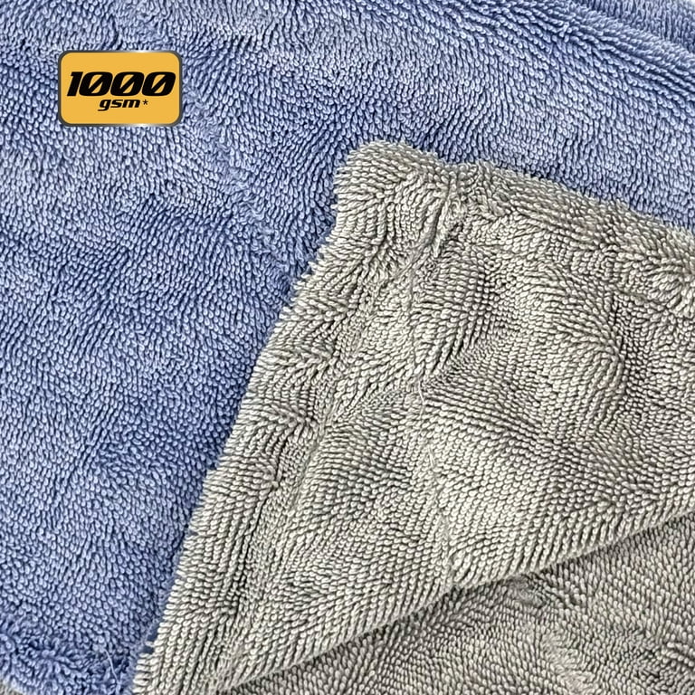 Platinum Series Pro Spec Car Cleaner Drying Towel, 1000GSM