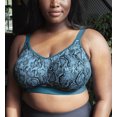 thumbnail image 4 of Goddess Non Wire Side Support Sports Bra (6912),36K,Teal, 4 of 6