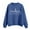 Blue, variant on Long Sleeve Shirts for Women Hemlock Solid Round Neck Long Sleeved London Printed Hoodie Sweatshirt