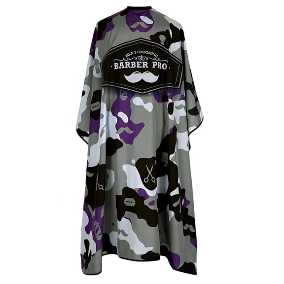 TELOLY Adult Barber Cape,Salon Haircut Capes,Haircut Kit Hairdressing Apron for Home Salon and Barbershop