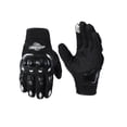 thumbnail image 2 of braveheart Comfortable Motorcycle Gloves With Touch Screen Functionality Adjustable Strap white, 2 of 6