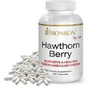 Bronson Hawthorn Berry 565 mg, 100 Capsules