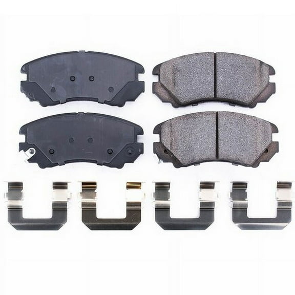 PowerStop 17-924 Disc Brake Pad Set Hyundai, Kia (Sedan - 2.4, 2.7) Disc Brake Pad Set - Front