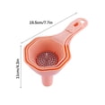 thumbnail image 5 of Lksixu Four In One Multifunctional Funnel Set For Household Plastic Oil Funnel Kitchen Oil Leakage Liquid Packaging Filter Kitchen Gadgets, 5 of 5