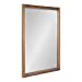 thumbnail image 3 of Kate and Laurel Hogan Farmhouse Wall Mirror, 20 x 30, Rustic Brown, Modern Rectangular Wood Mirror for Wall, 3 of 10