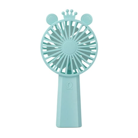

Travel Fan Portable Fan For Travel Fan Portable 2022 Handheld Cartoon Fan Bubble Machine USB Rechargeable Portable Outdoor Mini Fan(20ml) Blue