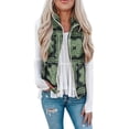 thumbnail image 1 of Tie Dye Vest Outwear Ethnic Warm Lightweight Soft Comfortable Fashion Fleece Fuzzy Zipper Vest for Girls for Winter ANGGREK Otros, 1 of 6