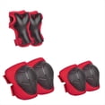 thumbnail image 1 of Rodilleras para Niños, Juego de Coderas, Equipo Protección Niños Pequeños, Niñas y con Muñequeras Rojas, 1 of 6