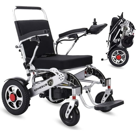Ephesus M5 | Portable and Foldable Electric Wheelchair with Remote Control, Lightweight Motorized Wheelchair, Heavy Duty