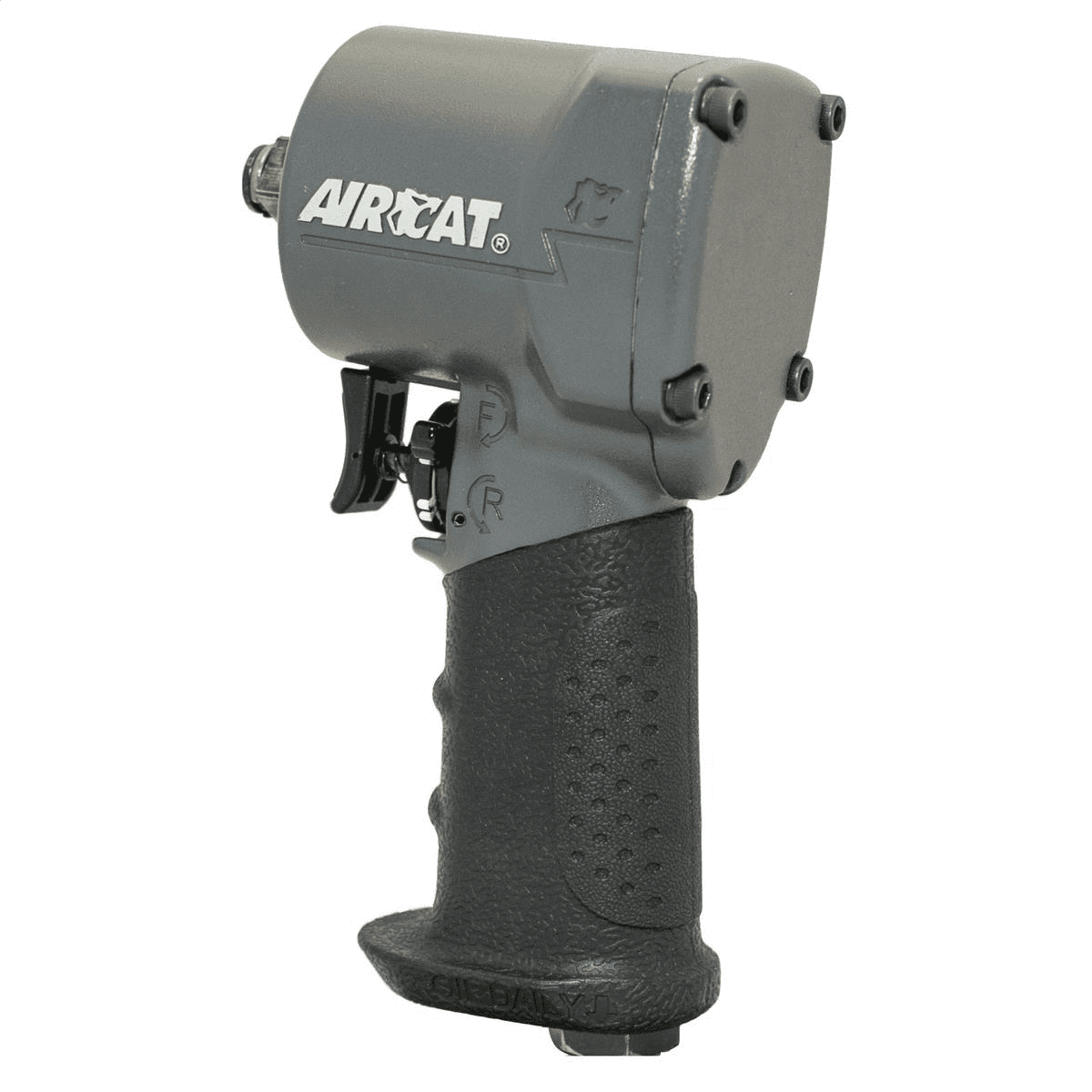 AIRCAT Pneumatic Tools 1057-TH: Stubby Impact Wrench 700 ft-lbs - 1/2-Inch