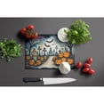 thumbnail image 5 of Day of the Dead Spooky Halloween Glass Cutting Board Large 12 in x 15 in, 5 of 5