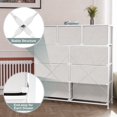 thumbnail image 6 of Crestlive Products White 9 Drawers Dresser Home Wide Closet Dresser Storage Tower, 6 of 9