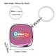 thumbnail image 5 of Cinta métrica con llavero, multifuncional, mini, suave, para pérdida de peso. Rosa, 5 of 5