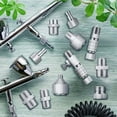thumbnail image 5 of 15Pcs Airbrush Adapter Set Airbrush Quick Release Coupling Disconnect Adapter Kit Fitting Connector Set Female Connector,Silver, 5 of 6