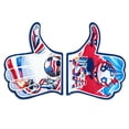thumbnail image 2 of Ohmyroo EVA Foam Hand for Sports Events Lightweight Cheering Glove with Racy Designs, 2 of 6