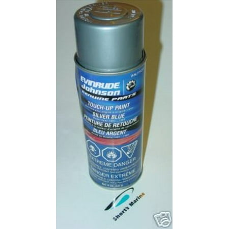 - OMC 1987-1988 Evinrude Blue-Silver Spray Paint