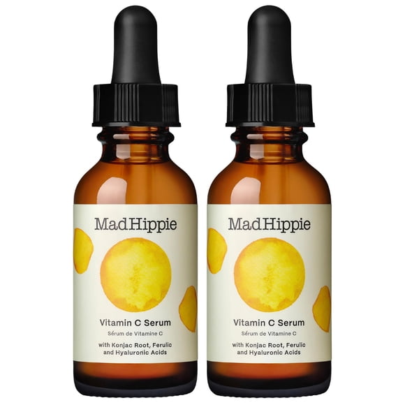 Sérum Mad Hippie con vitamina C para rostro, 30 ml, con ácido hialurónico