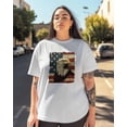 thumbnail image 3 of T-shirts Drapeau Américain pour Femmes, tee-Shirt Col Rond Jour de l'Indépendance Animal Rétro Manches Courtes en Coton Doux, 3 of 6