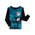 thumbnail image 2 of Nightmare Before Christomas Boys Halloween Tight Fit Long Sleeve Top and Pant Pajama Set, 2-Piece, Sizes 4-12, 2 of 3