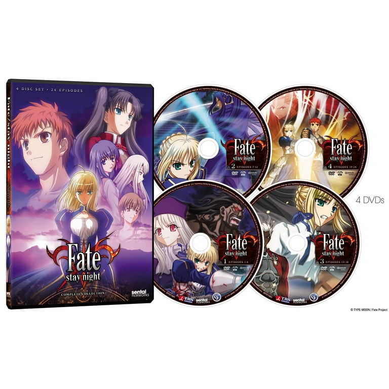 Fate / Stay Night TV Complete Collection (DVD) - Walmart.com