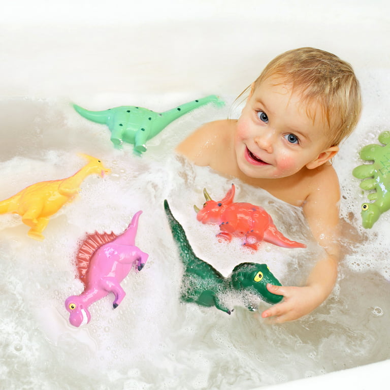 LZZAPJ Bath Toys for Toddlers 1-3，Dinosaur Bath Bubble Maker，Infant Shower  Bath Toys for Kids 2-3-4 Years Old，Babies Bathtub Toys Gift for Boys Girls