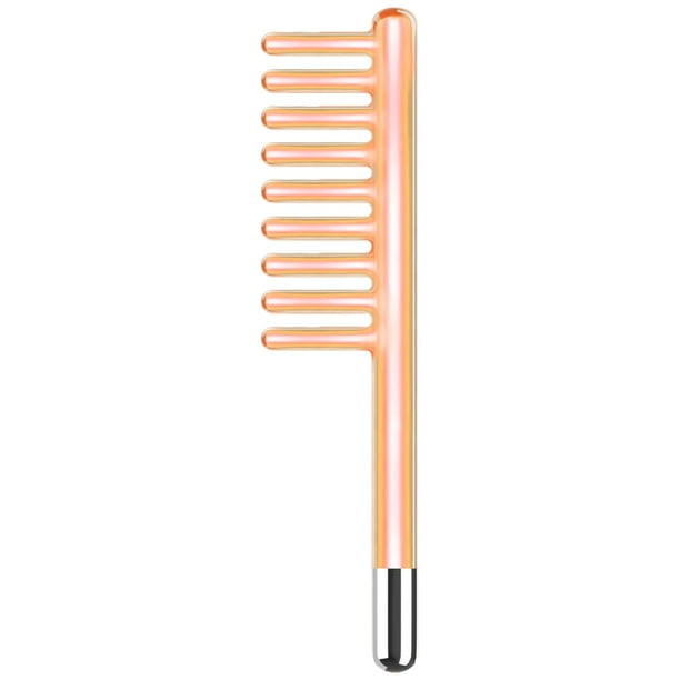 Reemplazo de tubo de vidrio tipo peine para dispositivo facial TUMAKOU - Accesorio naranja
