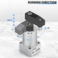 thumbnail image 4 of Pneumatic Right-Turn Cylinder Pneumatic Rotation Angle 90 Degree Clamping Rotation Angle Cylinder ACK25X90R, 4 of 7