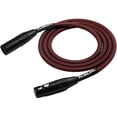 thumbnail image 2 of Kirlin XLR Male To XLR Female Microphone Cable - Black And Red Woven Jacket 20 ft., 2 of 2