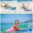 thumbnail image 3 of Outdoor Inflatable Surfboard Surfing Board Learn to Swim Safely Lightly Kick Board Surfing Swimming Bodyboard, 3 of 8