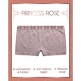thumbnail image 5 of Princess Rose Girls Underwear Soft Comfort Stretch Boyshorts Seamless Underwear for Girls 7 Pack, 5 of 7