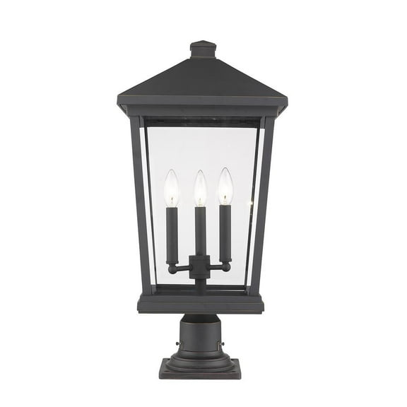 Z-Lite 3 Light Outdoor Post Mounted Fixture