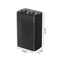 thumbnail image 3 of YgkuHd Space Heater, Electric Heaters Indoor Portable With Thermostat ,with Heating And Fan Modes For Bedroom, Office And Indoor Use, 3 of 7
