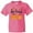 Neon Pink, variant on Inktastic Big Cousin Pumpkins with Fall Leaves Youth T-Shirt