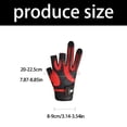 thumbnail image 5 of Kayak Gloves for Men and Women Ice Fishing Gloves Wear Resistance 3 Cut Fingers Breathable Fishing Gloves, 5 of 8