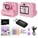 thumbnail image 1 of Cámara digital para niños de 32 GB, cámara de impresión instantánea, fotos, video HD 1080P, cumpleaños para niños y niñas, cámara digital con 3 papeles de impresión, juguetes portátiles para niños de, 1 of 3