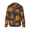 thumbnail image 3 of Fotbe Sunflowers Men's Women's UPF 50+ Sun Protection Jacket Hooded Cooling Shirt with Pockets Hiking Outdoor Performance-X-Large, 3 of 9
