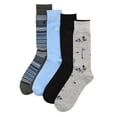 thumbnail image 2 of Ben Hogan Men's Golf Dog Squad Novelty Socks, 4-Pack, Sizes 7-12, 2 of 3