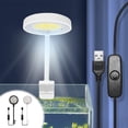 thumbnail image 1 of Led Aquarium Light, Submersible Fish Tank Highlight With Waterproof Sealing, for Rockeries and Pet Cages, Black, 1 of 6
