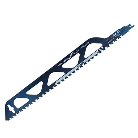 

Saber Saw Blade Alloy Hollow Reciprocating Saw Blade Heavy Duty Metal Brick Wood Cutting Blade with Wide Slot for Construction