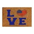 thumbnail image 2 of 4th Of July Welcome MatPolyester Door Mat With Letter Designs Non Slip Indoor Outdoor Rug For Bathroom Kitchen, 2 of 6