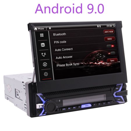 Single Din Car Stereo Android 9.0 GPS Navigatin Radio in Dash 1 Din 7