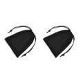 thumbnail image 1 of Sonducket Jewellery Pouch Small Drawstring Bags Bracelet Solid Gifts Presents Storage Phone Pouches Packaging Goodies Mobile Display Negro 2Conjunto, 1 of 6