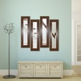 thumbnail image 2 of Rayne Mirrors Molly Dawn Rectangular Walnut Wall Mirror, 2 of 9
