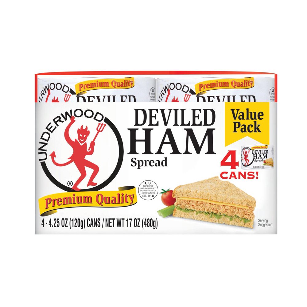 Underwood Deviled Ham Spread 44.25oz cans
