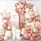 thumbnail image 4 of Kit de arco de guirnalda de globos Retro Rosa marfil blanco para fiesta de cumpleaños, boda, Baby Shower, decoraciones, suministros para fiestas, 4 of 7