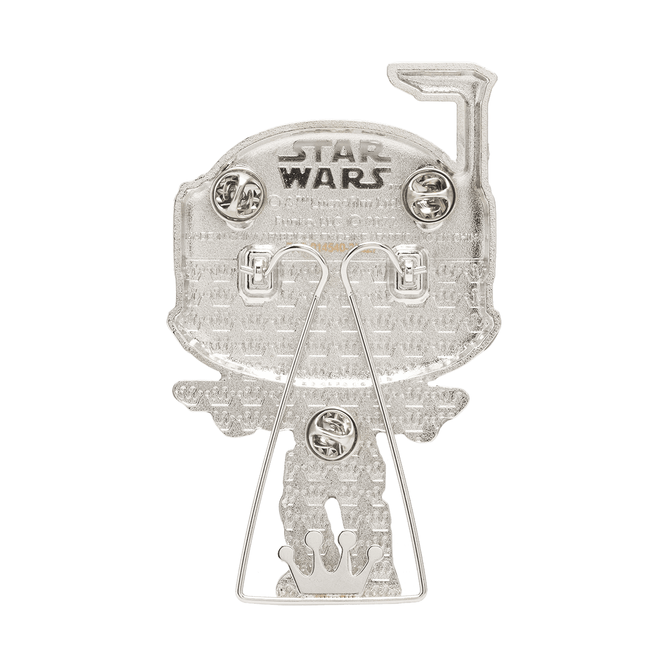 Funko Pop! Pin STAR WARS: Bo-Katan Kryze – Emaille-Anstecknadel, Ca. 10 Cm, Mit Ständer, Offizielles Merchandise